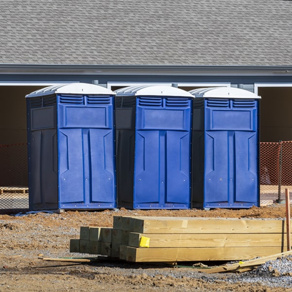 are there different sizes of portable restrooms available for rent in West Jefferson